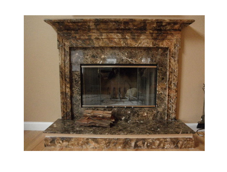 Fantasy Marble Fireplace